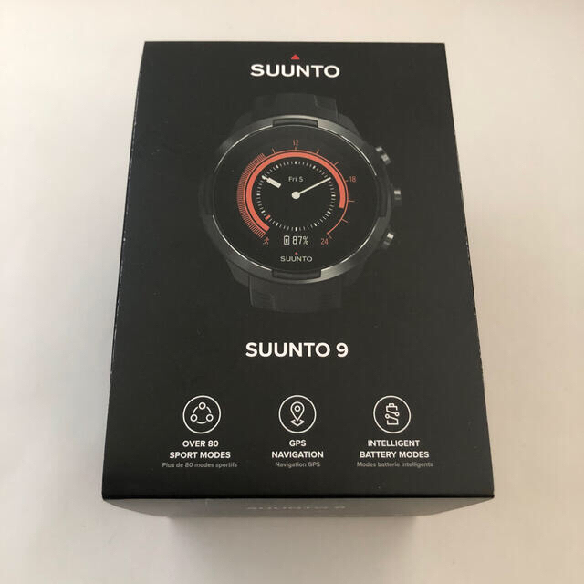 【新品未使用】SUUNTO 9 GEN1 BARO BLACK スント9 バロ