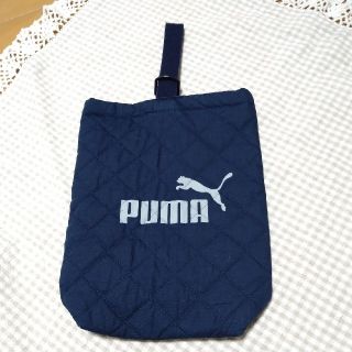 プーマ(PUMA)のPUMA　シューズ入れ　ネイビー(シューズバッグ)