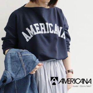 アメリカーナ(AMERICANA)のAmericana  ロゴ入りスウェット(フリーサイズ)(トレーナー/スウェット)