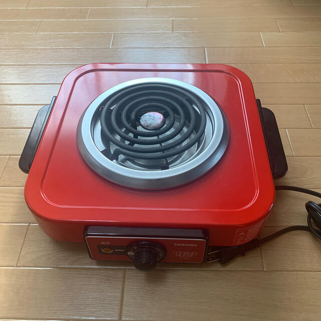 エバニュー 東芝電気コンロ HP-631 赤 - crumiller.com
