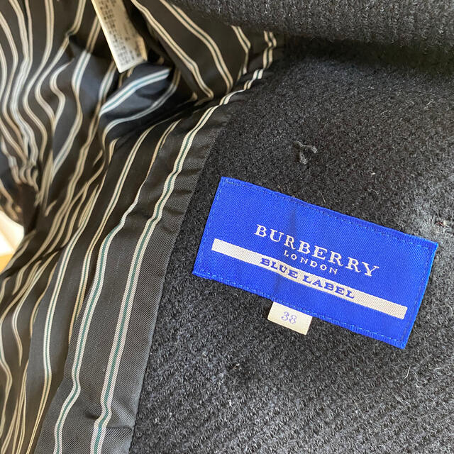 BURBERRY BLUE LABEL(バーバリーブルーレーベル)のBURBERRY BLUE LABEL♡ネイビー♡ピーコート レディースのジャケット/アウター(ピーコート)の商品写真