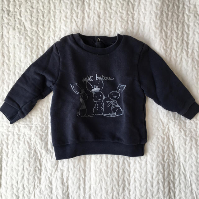 PETIT BATEAU(プチバトー)のプチバトー  トップス キッズ/ベビー/マタニティのベビー服(~85cm)(トレーナー)の商品写真