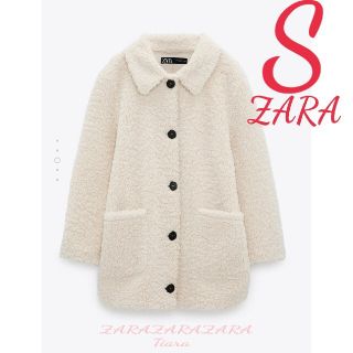 ザラ(ZARA)の新品未使用  ZARA ザラ ボア生地コート S(その他)