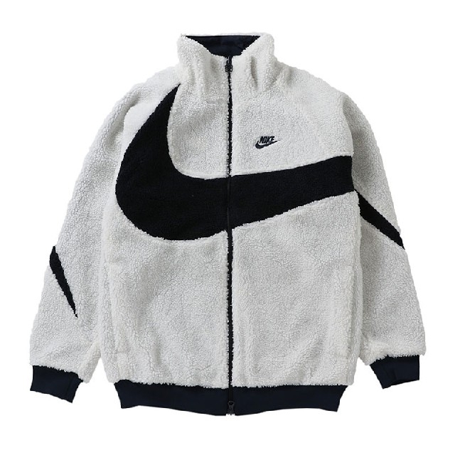 NIKE(ナイキ)のNIKE ナイキ リバーシブル  ボアジャケット サイズXL メンズのジャケット/アウター(ブルゾン)の商品写真