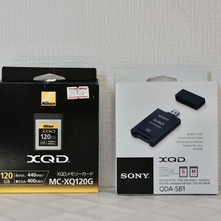 ニコン(Nikon)のNikon XQD 120gb / Sony QDA-SB1 (その他)