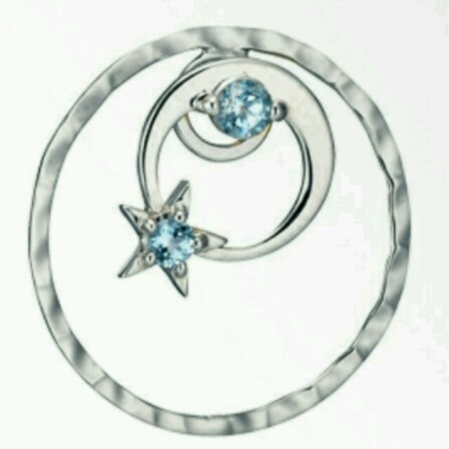 STAR JEWELRY(スタージュエリー)のブルートパーズコズミックピアス レディースのアクセサリー(ピアス)の商品写真