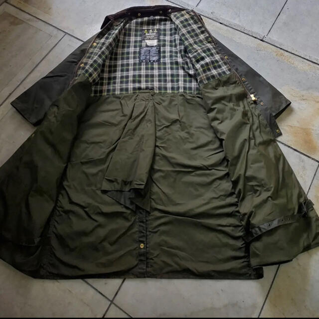 Barbour(バーブァー)のbarbour burghley 46 1992年製 メンズのジャケット/アウター(ステンカラーコート)の商品写真