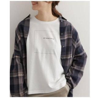 アーバンリサーチドアーズ(URBAN RESEARCH DOORS)のアーバンリサーチ ドアーズ スクエアプリントTシャツ(Tシャツ(長袖/七分))