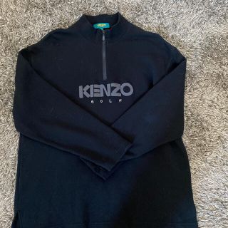 ケンゾー(KENZO)のKENZO golf ハーフジッパーニット(ニット/セーター)