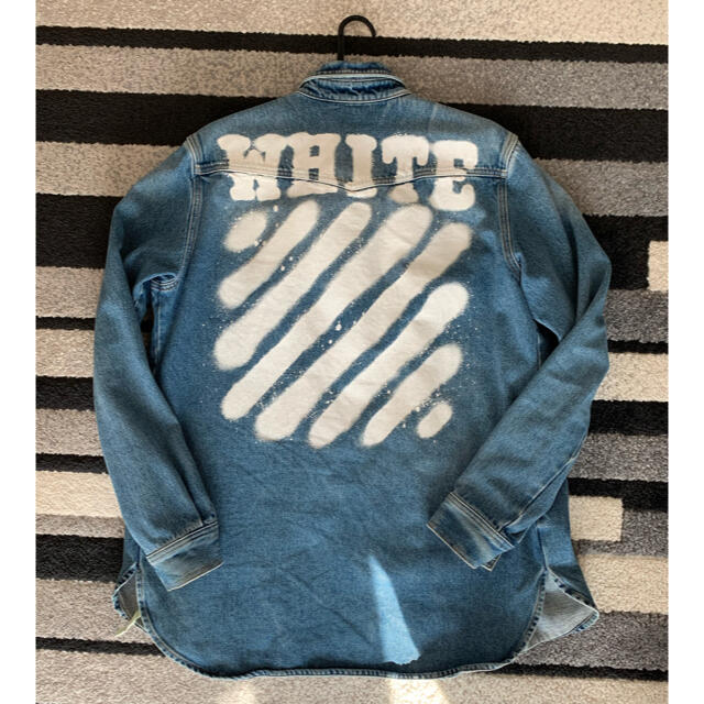 off white  デニムシャツ　デニムジャケット