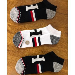 トミーヒルフィガー(TOMMY HILFIGER)の新品トミーヒルフィガーTOMMY HILFIGERメンズソックス3足セット749(ソックス)