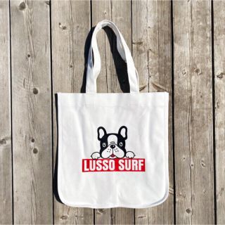 チャムス(CHUMS)のアメカジ☆LUSSO SURF ドッグトートバッグ キャンバストート RVCA(トートバッグ)