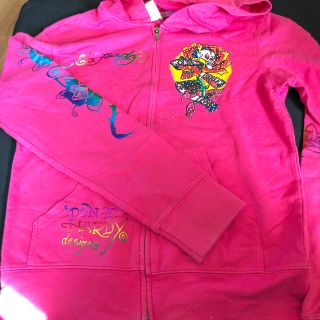 エドハーディー(Ed Hardy)のエドハーディー　クリスティーナアギレラとのコラボ　　M  パーカー(パーカー)