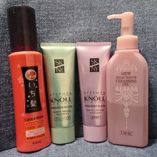 コーセー(KOSE)のいち髪 KNOLL DHC 4点セット(ヘアワックス/ヘアクリーム)