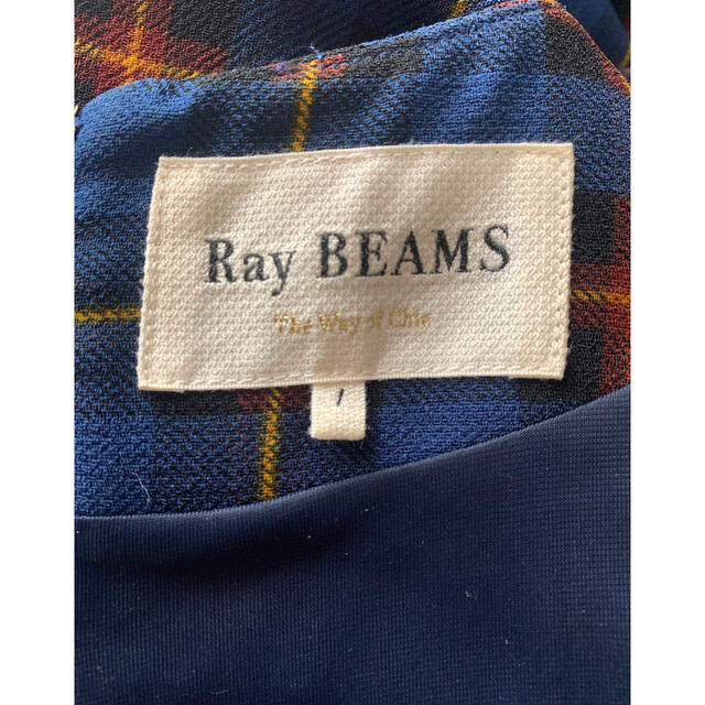 Ray BEAMS(レイビームス)のRay BEAMS チェックワンピース レディースのワンピース(ひざ丈ワンピース)の商品写真