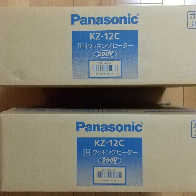 Panasonic(パナソニック)のPanasonic KZ-12C IHクッキングヒーター 200V スマホ/家電/カメラの調理家電(調理機器)の商品写真