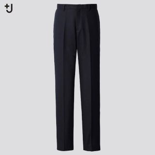 ユニクロ(UNIQLO)のウールスリムフィットパンツ セットアップ可能　NAVY 76(スラックス)