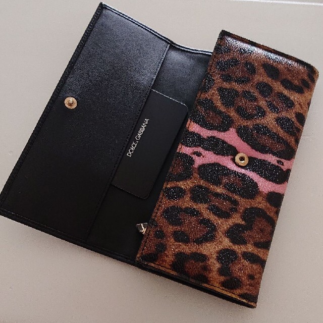 DOLCE&GABBANA(ドルチェアンドガッバーナ)の新品‼ ドルガバ 長財布 レオパード レディースのファッション小物(財布)の商品写真