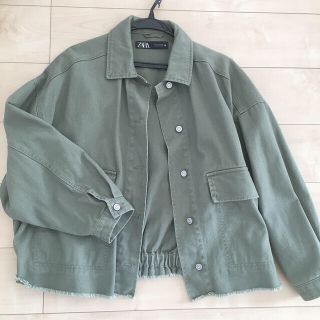 アメリヴィンテージ(Ameri VINTAGE)のZARA オーバーサイズジャケット(ミリタリージャケット)