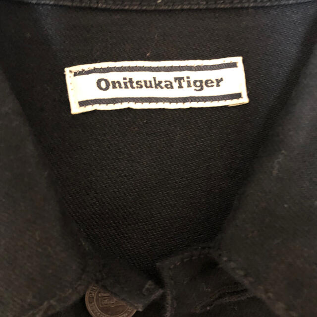 Onitsuka Tiger(オニツカタイガー)のオニツカタイガー　デニムジャケット レディースのジャケット/アウター(Gジャン/デニムジャケット)の商品写真