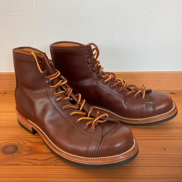 BEAUTY&YOUTH UNITED ARROWS(ビューティアンドユースユナイテッドアローズ)のYUKETEN Polish work boots ユケテン メンズの靴/シューズ(ブーツ)の商品写真