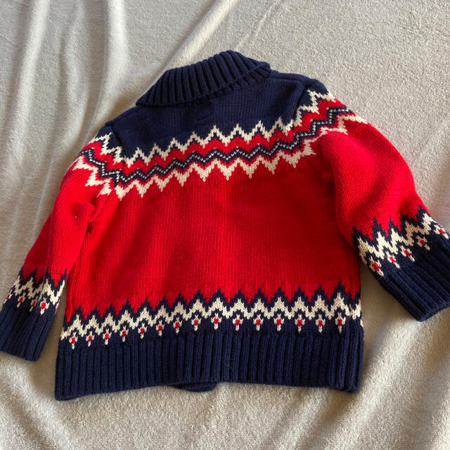 babyGAP(ベビーギャップ)の GAP カウチンニット　90 キッズ/ベビー/マタニティのキッズ服男の子用(90cm~)(ニット)の商品写真