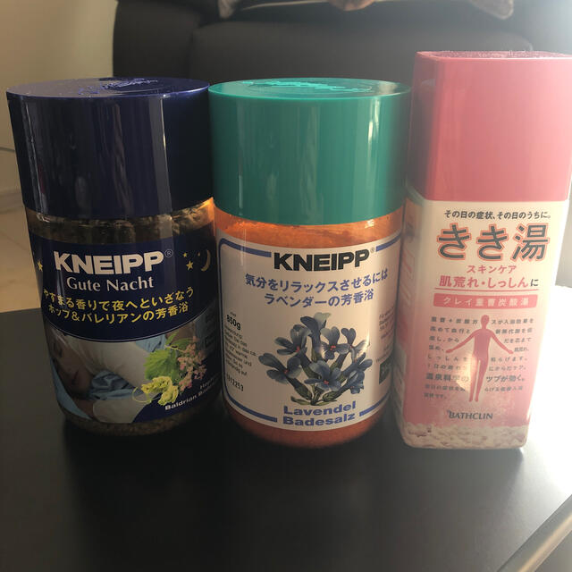 Kneipp(クナイプ)の訳あり★クナイプバスソルト＆きき湯　スキンケア保湿 コスメ/美容のボディケア(入浴剤/バスソルト)の商品写真