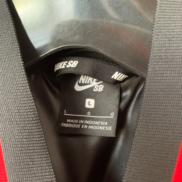 NIKE(ナイキ)の極上品 NIKE SB NBA MA-1 ボンバージャケット ブラック L メンズのジャケット/アウター(ブルゾン)の商品写真