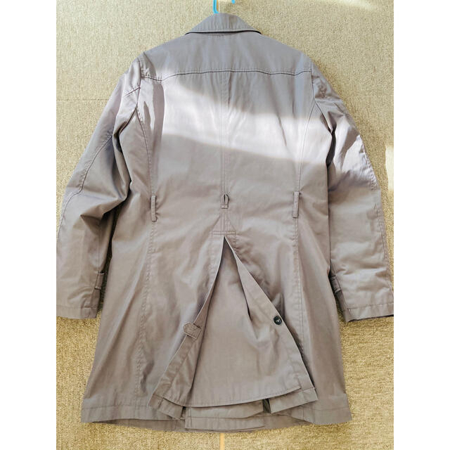 ZARA(ザラ)のZARA  コート Mサイズ　グレー　クリーニング済み メンズのジャケット/アウター(トレンチコート)の商品写真