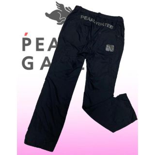 パーリーゲイツ(PEARLY GATES)の美品⛳パーリーゲイツ  蓄熱・保温  ゴルフパンツ 暖パンツ  レディース 秋冬(ウエア)