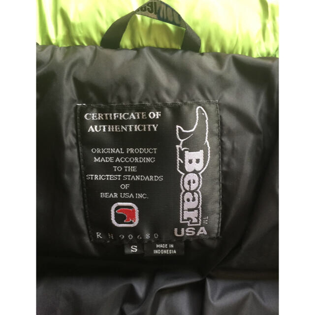 オーバ―サイズ美品　90s   BEAR USA EXPEDITION GEAR