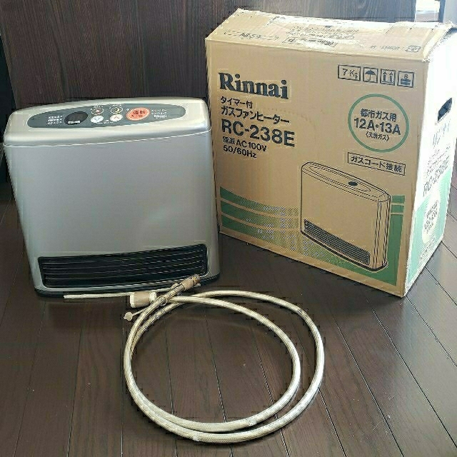 Rinnai(リンナイ)のリンナイ　ガスファンヒーター　RC-238E-1 スマホ/家電/カメラの冷暖房/空調(ファンヒーター)の商品写真