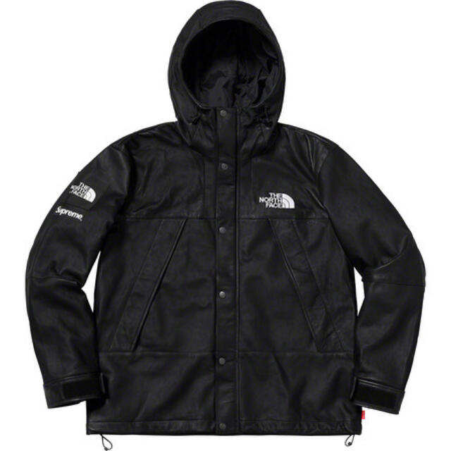 supreme the north face leather L