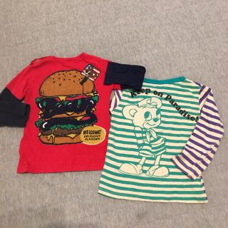 リトルベアークラブ(LITTLE BEAR CLUB)の2セットlittlebearclubリトルベアークラブロングTシャツ長袖トップス(Tシャツ/カットソー)