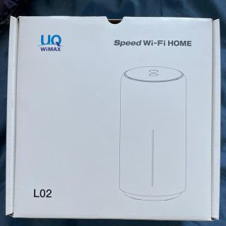 エーユー(au)のWi-Fiルーター Speed wi-fi home L02(PC周辺機器)