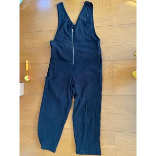 トゥデイフル(TODAYFUL)のリネンzipサロペット　canaljean(サロペット/オーバーオール)