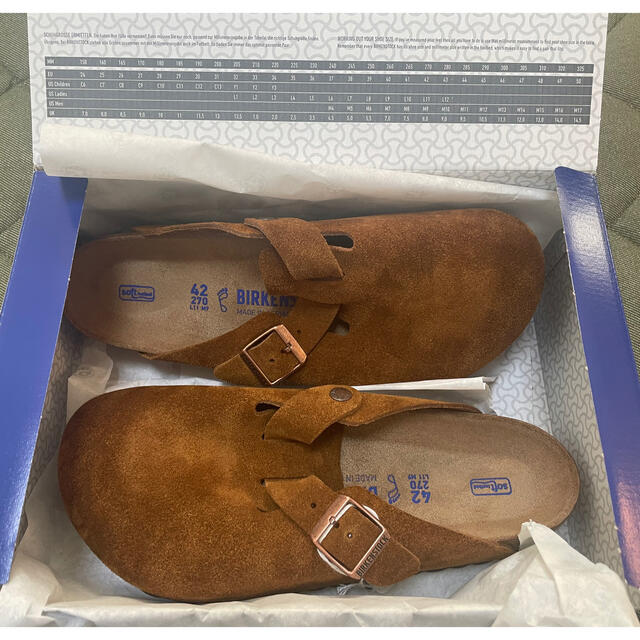 BIRKENSTOCK(ビルケンシュトック)のBirkenstock ビルケンシュトック　Boston ボストン　42 27 メンズの靴/シューズ(サンダル)の商品写真