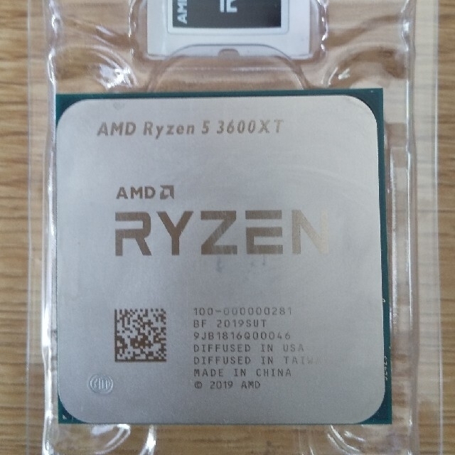 Ryzen5  3600XT   CPU本体のみスマホ/家電/カメラ