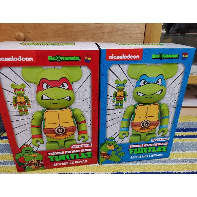 BE@RBRICK Raphael Leonardo 100％ & 400％