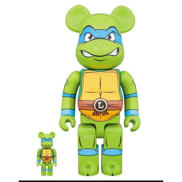 BE@RBRICK Raphael Leonardo 100％ & 400％ エンタメ/ホビーのおもちゃ/ぬいぐるみ(キャラクターグッズ)の商品写真