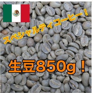 スペシャルティコーヒー！！　メキシコ　クステペック農園　生豆850グラム！(コーヒー)