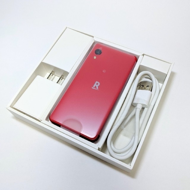 スマートフォン/携帯電話Rakuten Mini (クリムゾンレッド)