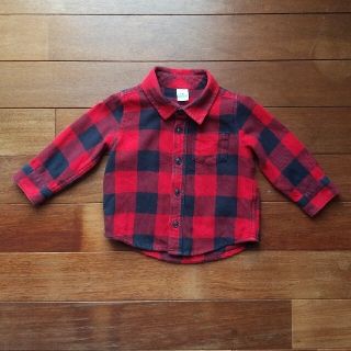 ベビーギャップ(babyGAP)のbaby GAP フランネルシャツ(シャツ/カットソー)