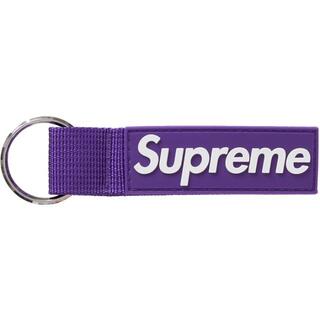 シュプリーム(Supreme)のSupreme Webbing Keychain Purple 紫(その他)