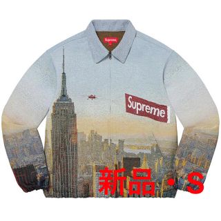 シュプリーム(Supreme)の【新品・S】supreme Aerial Tapestry Harrington(ブルゾン)