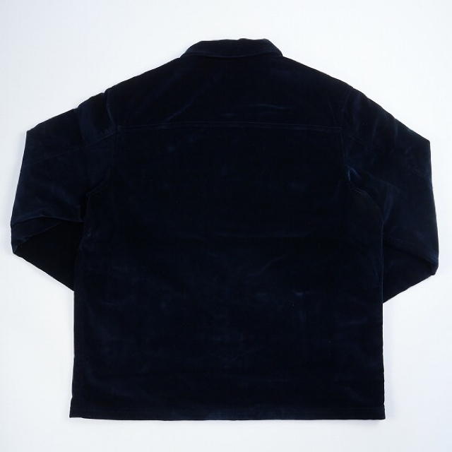 Supreme Velvet Chore Coat Navy 美品！