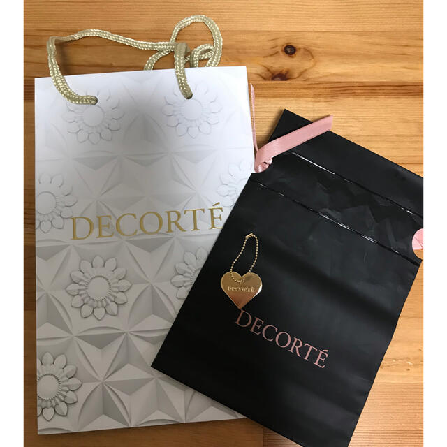 COSME DECORTE(コスメデコルテ)のdécolleté  ショップ袋　チャーム付き レディースのバッグ(ショップ袋)の商品写真