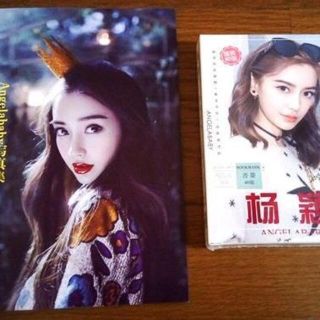 ★アンジェラベイビー Angelababy ミニフォトブック＆ポストカード④(アイドルグッズ)