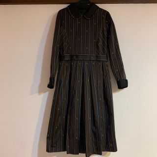 ジェーンマープル(JaneMarple)のJane Marple  Regimental stripeワンピース(ひざ丈ワンピース)