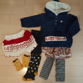 ユッピー(Youpi!)の子供服 まとめ売り 女の子 秋冬 90 95  youpi bebe BOO(その他)